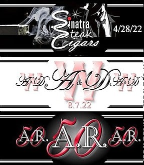 Custom cigar labels are designed free for cigar roller events